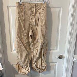 Women’s Tan Cargo Pants